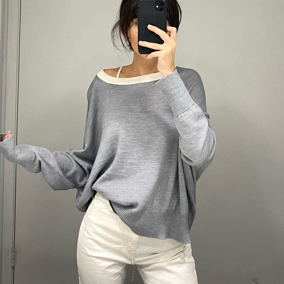 G-Star Raw Core Knitted Wool Sweater in Grey Heather - Picture 5 of 9